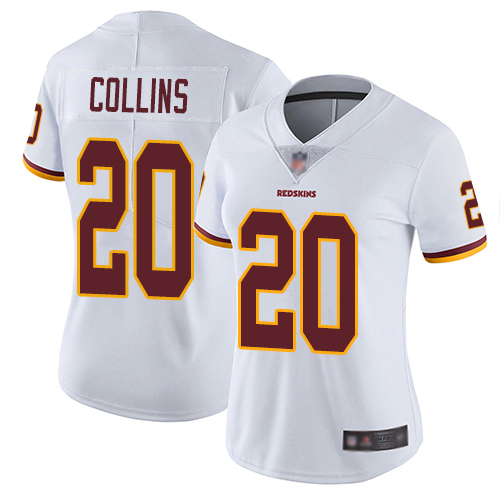 Washington Redskins Limited White Women Landon Collins Road Jersey NFL Football 20 Vapor